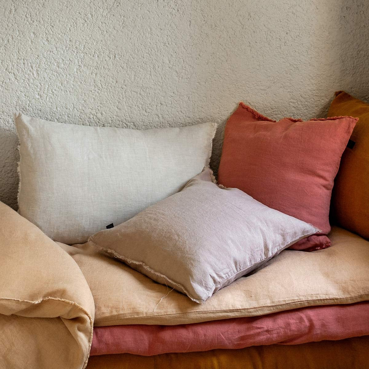 Haomy, Housse de coussin - Limy Cimmaron - Carré 45x45 cm