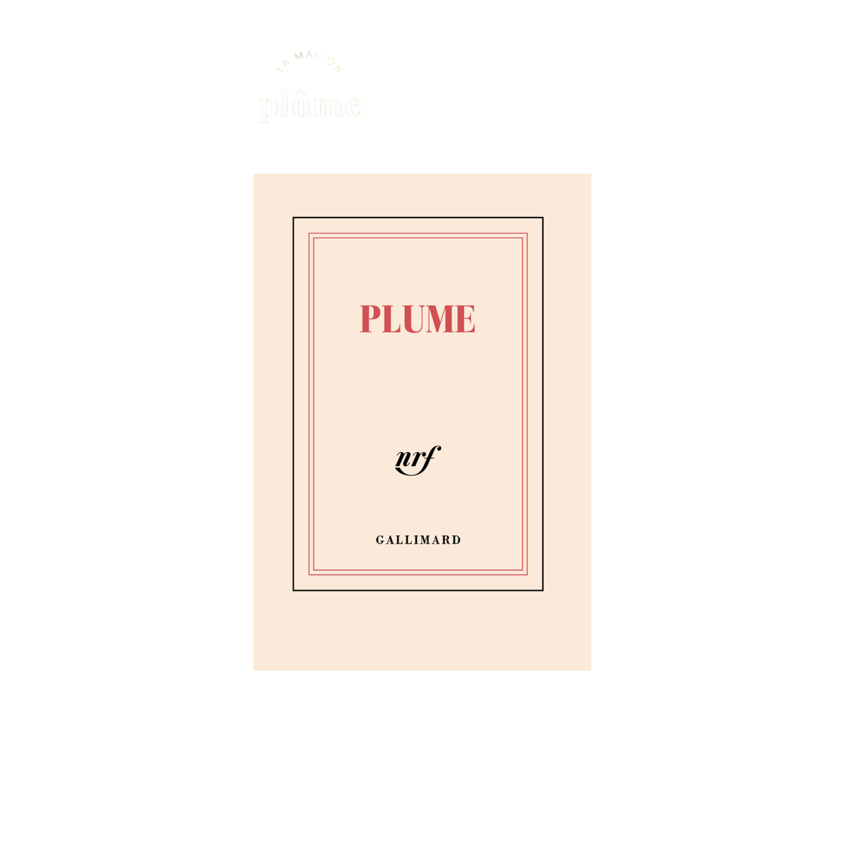 Gallimard, Carnet de poche- Plume