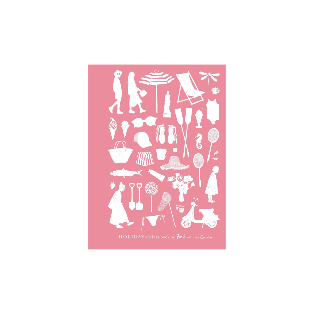 Zoé de Las Cases, Carnet de Stickers - Holiday