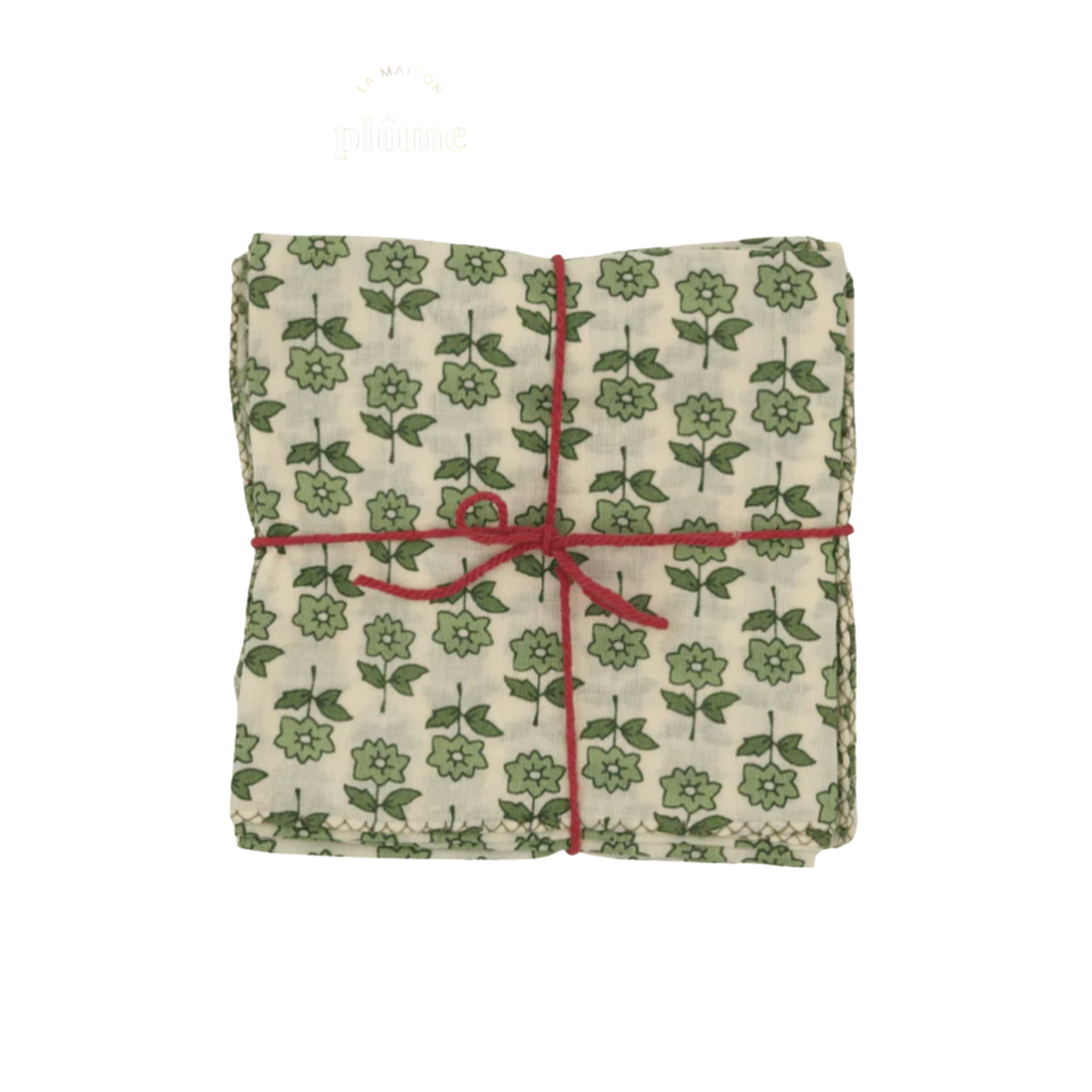 Serviette de table, Suzette à table - Bourrache Loden