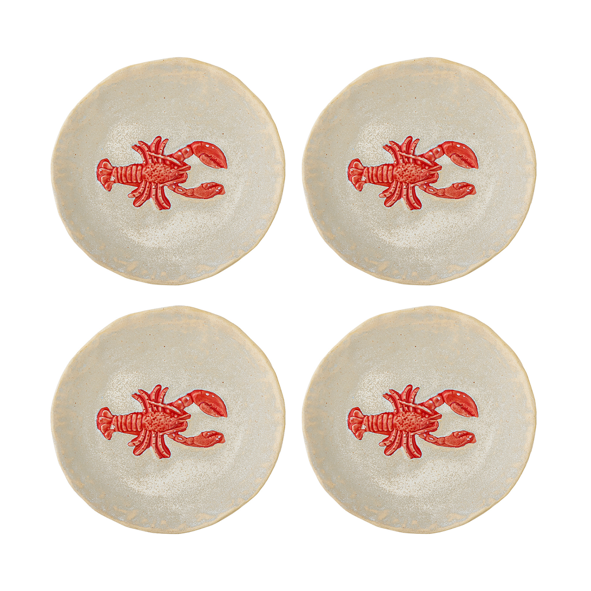 Assiette à dessert - Homard