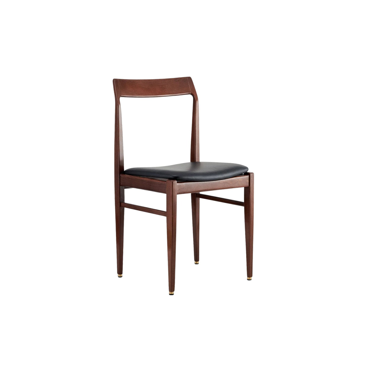 366 Concept, Chaise Homa - Tissu Cuir Naturel