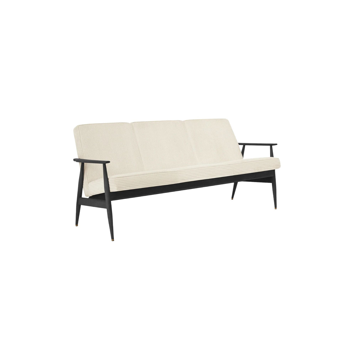 366 Concept, Canapé 3 places Fox - Tissu Cord