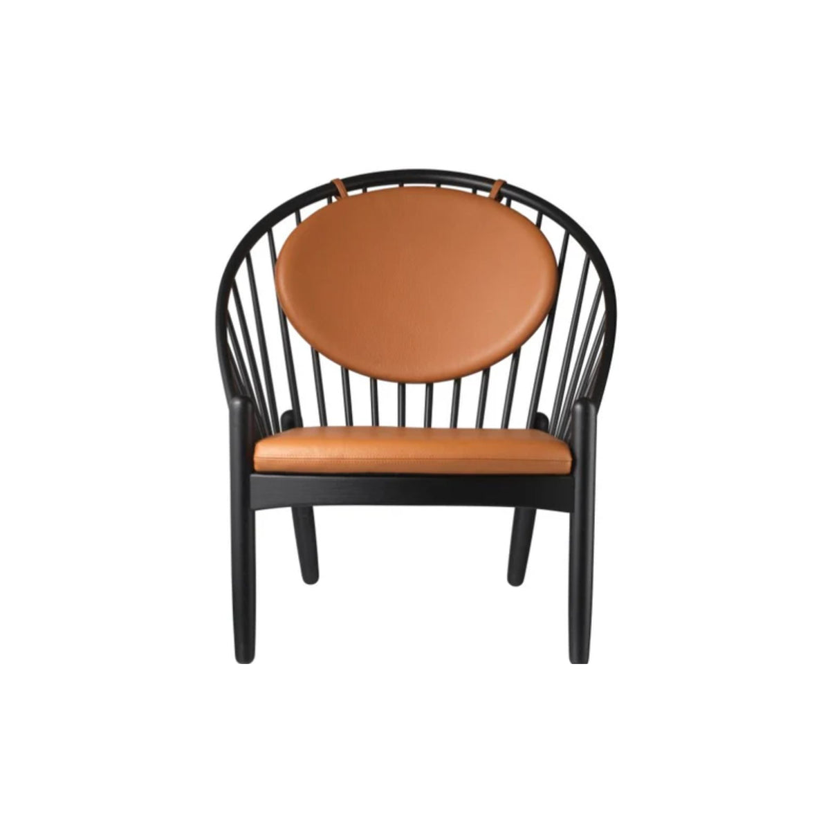 FDB Mobler, Fauteuil en chene Jøona - J166 Cuir