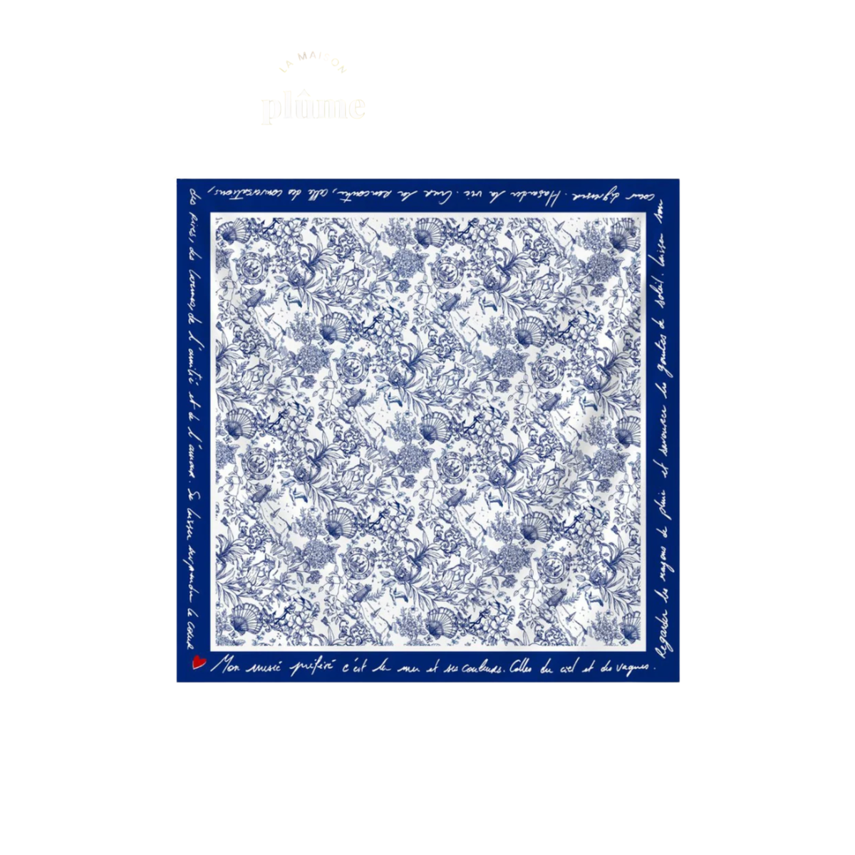 Foulard Amour Breton - Tregor