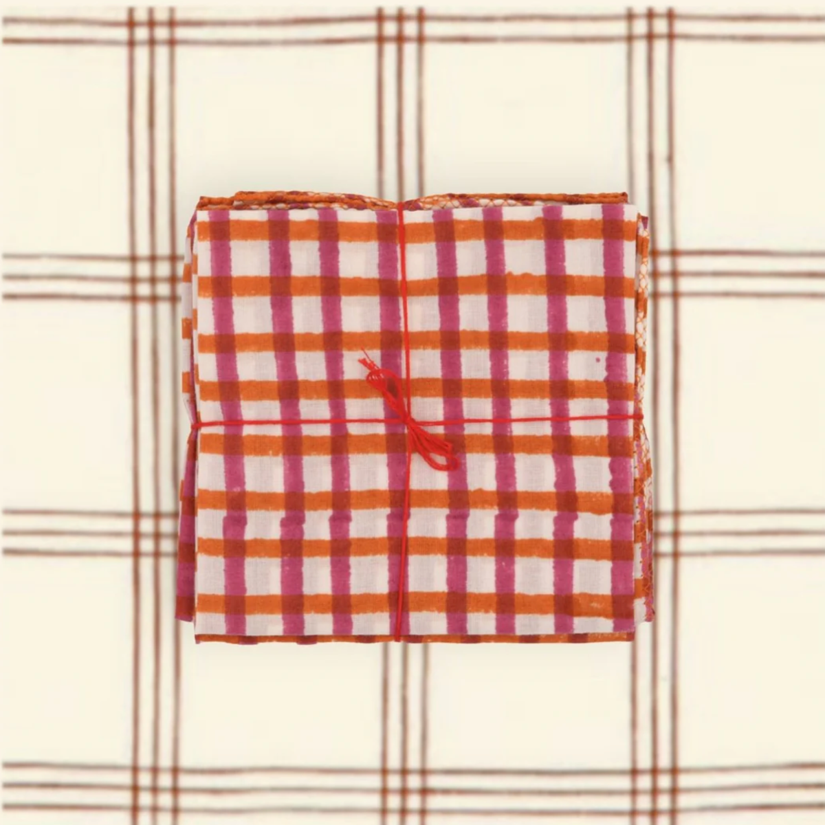 Serviette de table, Suzette à table - Mira Garnet