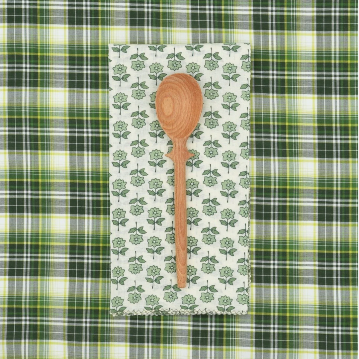 Serviette de table, Suzette à table - Bourrache Loden