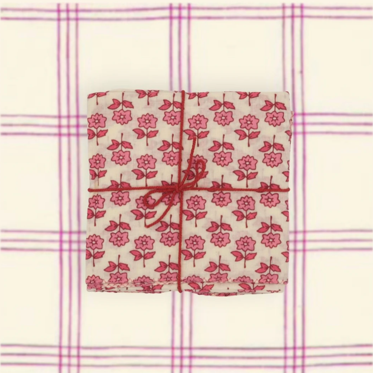 Suzette à table, Serviette de table - Bourrache Fadded