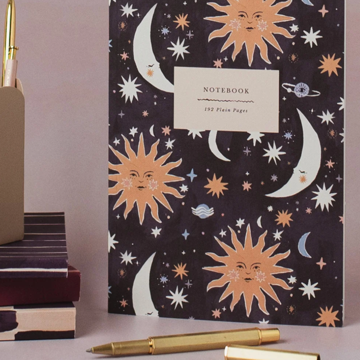 Sister Paper Co, Carnet de notes - Soleil et Lune