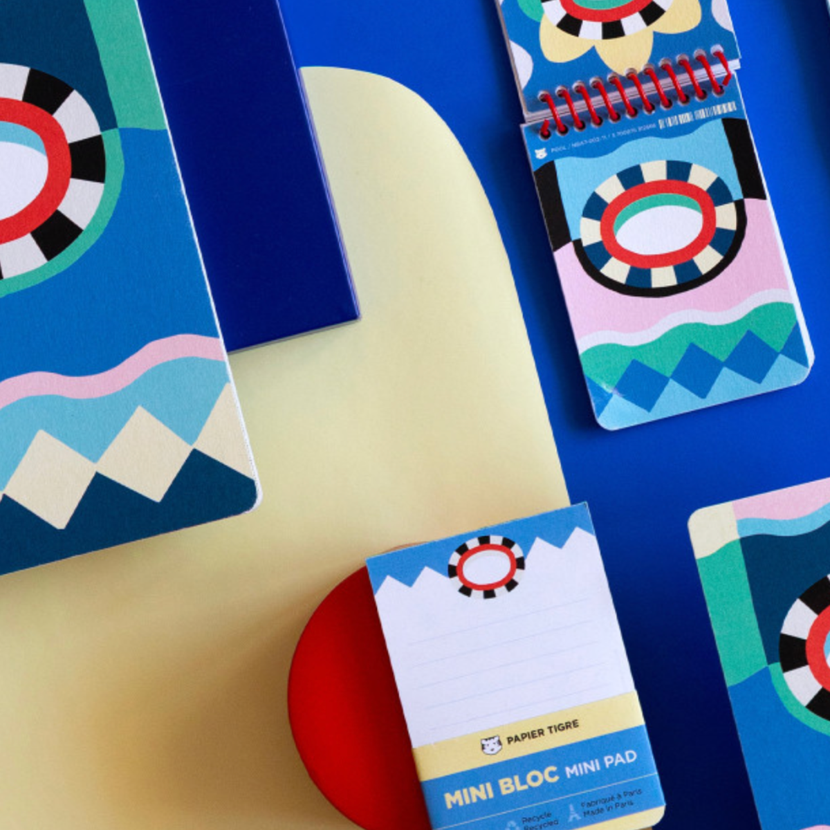 Papier Tigre, Carnet de notes - Pool