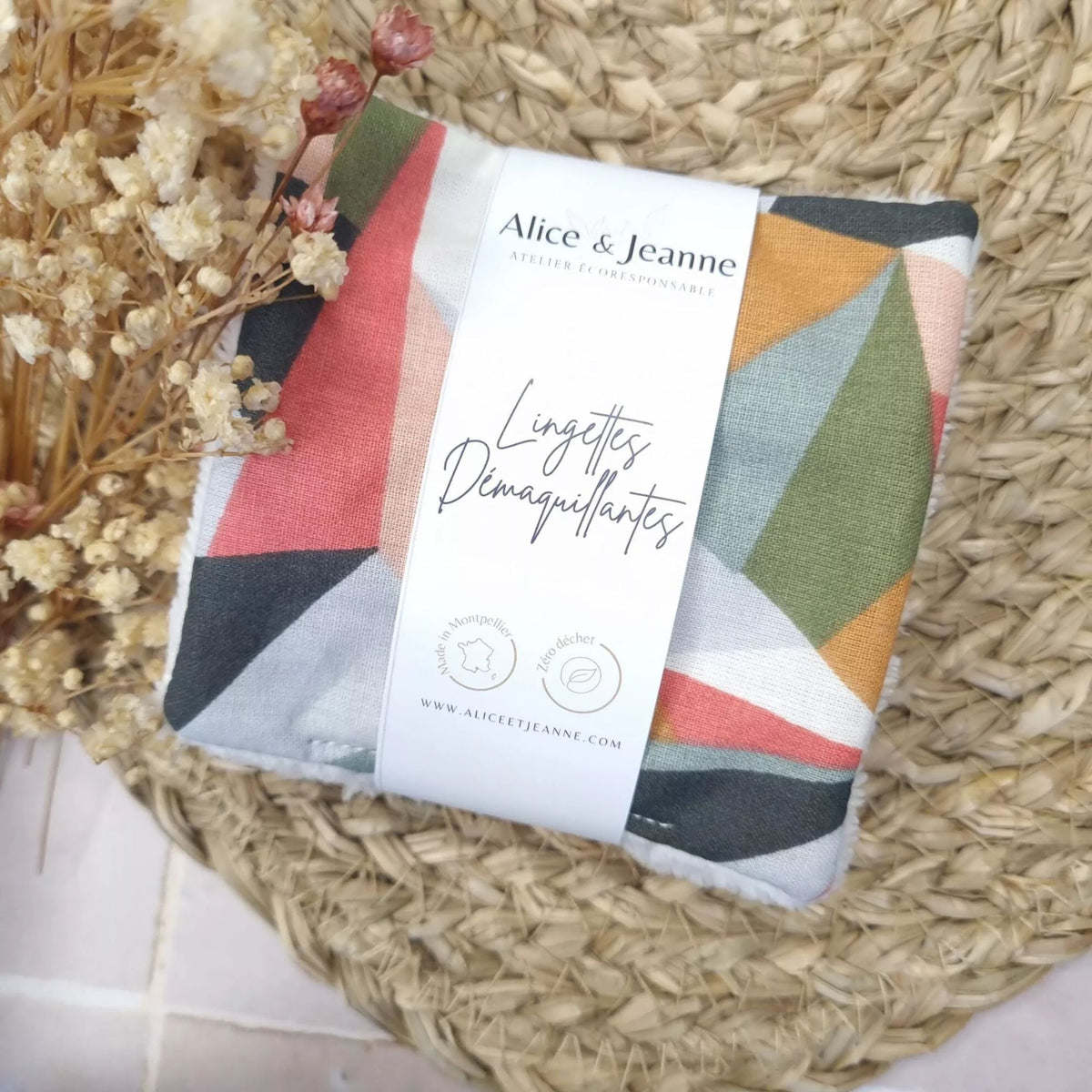 Alice et Jeanne, Lingettes démaquillantes - Annie