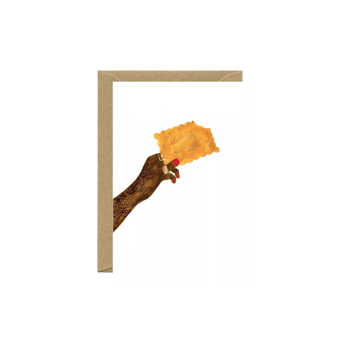 All The Ways To Say, Carte - Butter with you