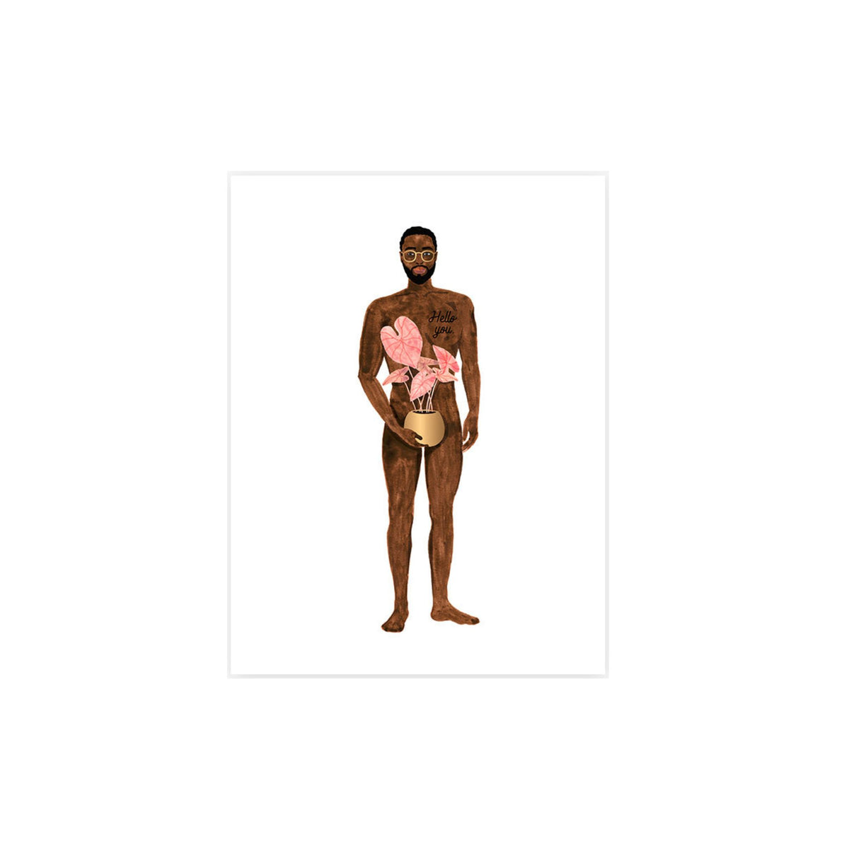 All the Ways to Say, Affiche - Naked Boy