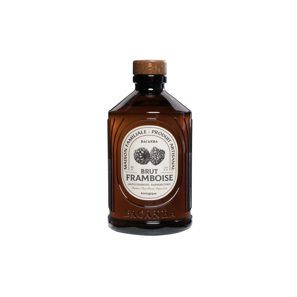 Bacanha, Sirop bio brut - Framboise