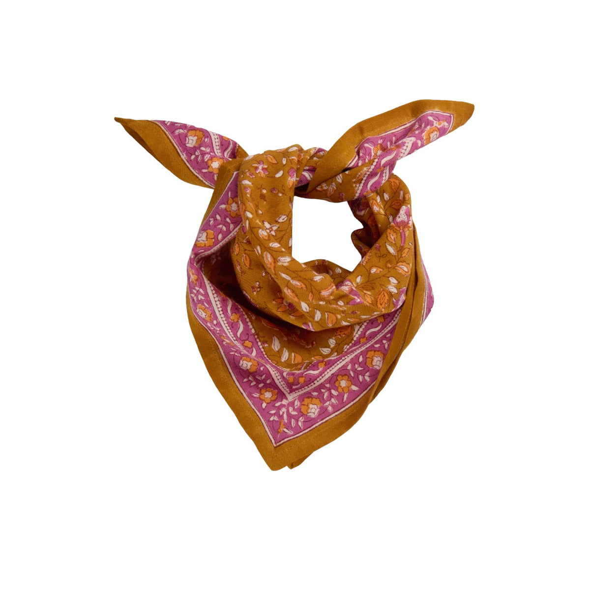 Bindi Atelier, Petit Foulard Indien - Folk Story Sun