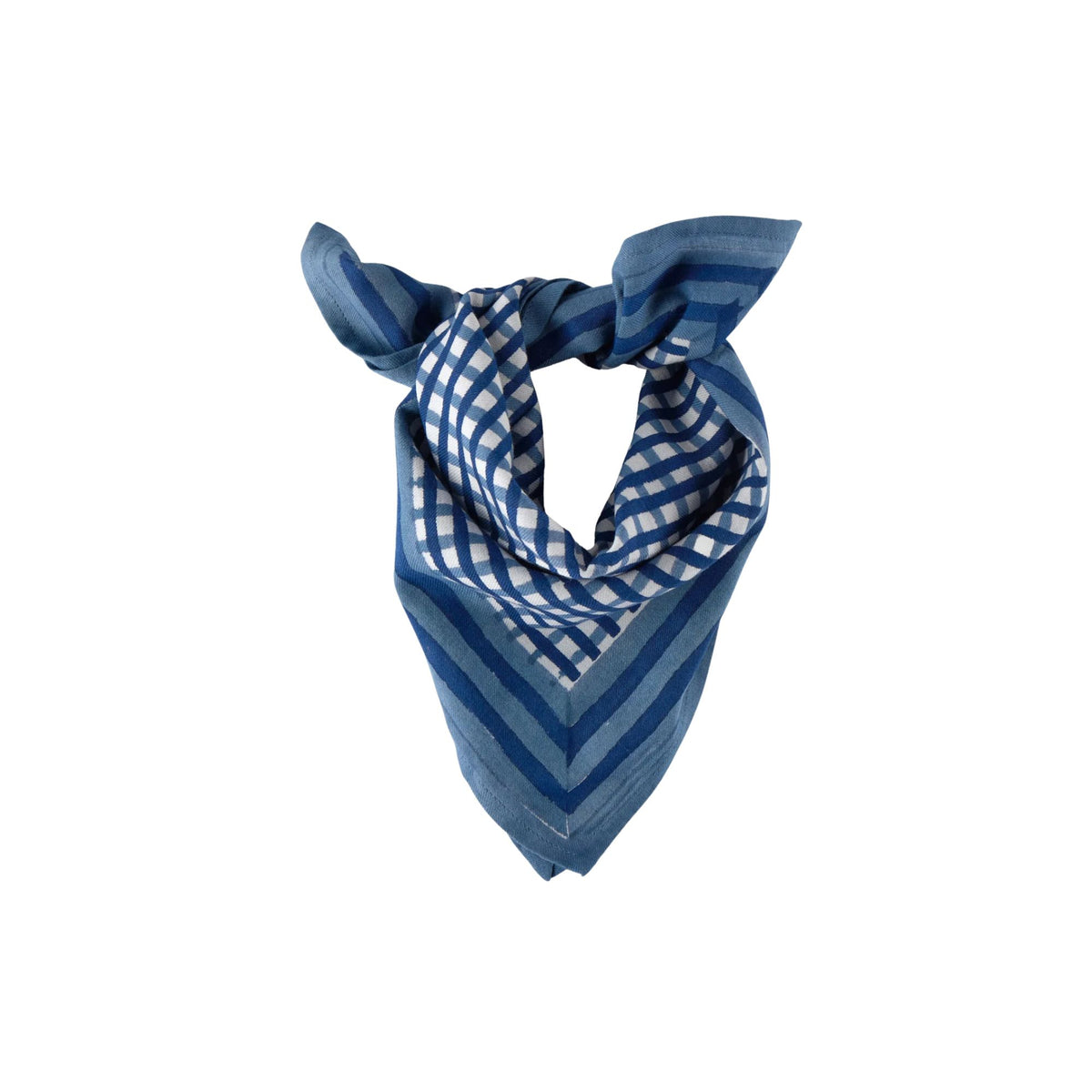 Bindi Atelier, Petit Foulard Indien - Tara Brume