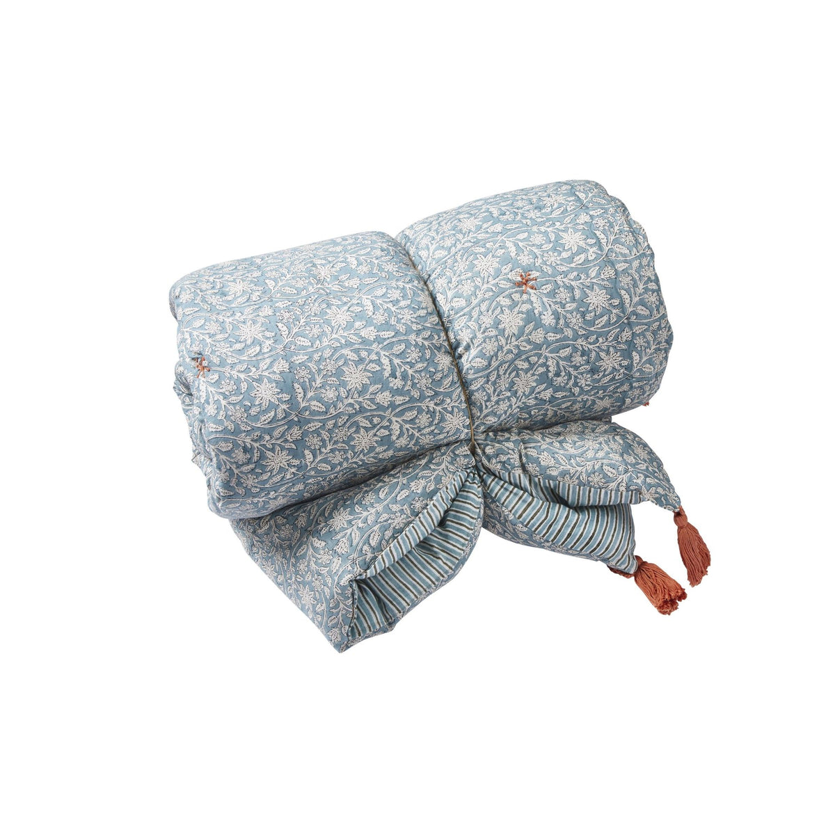 Bonheur du jour, Sur-matelas 200x90 - Goa Blue Green
