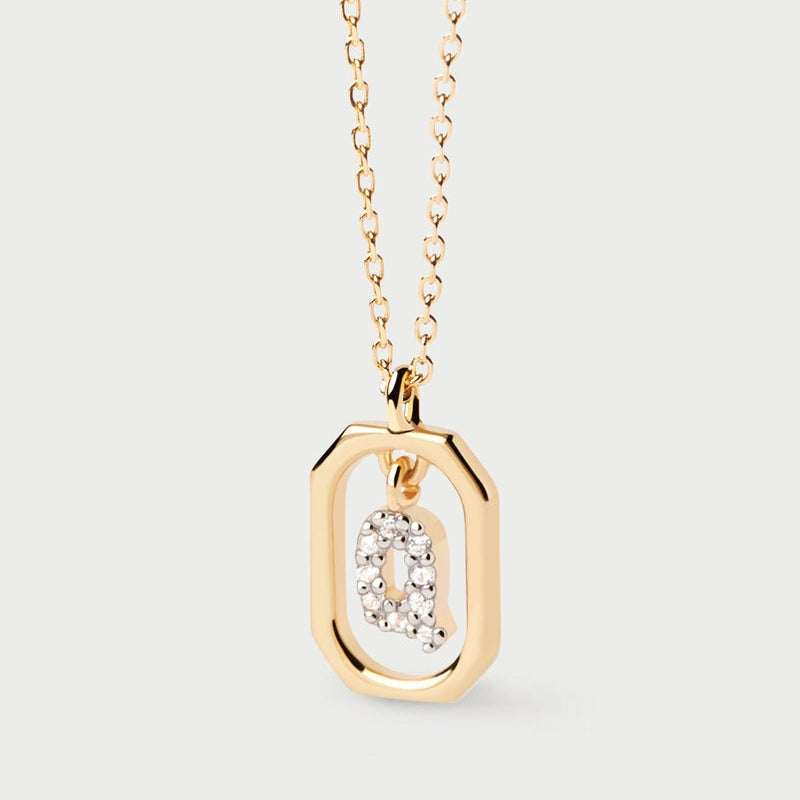 Collier Lettre PD PAOLA - Q Mini