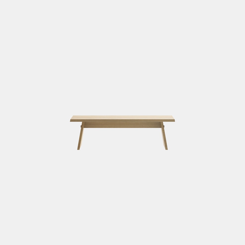 Cruso, Banc en bois massif - June