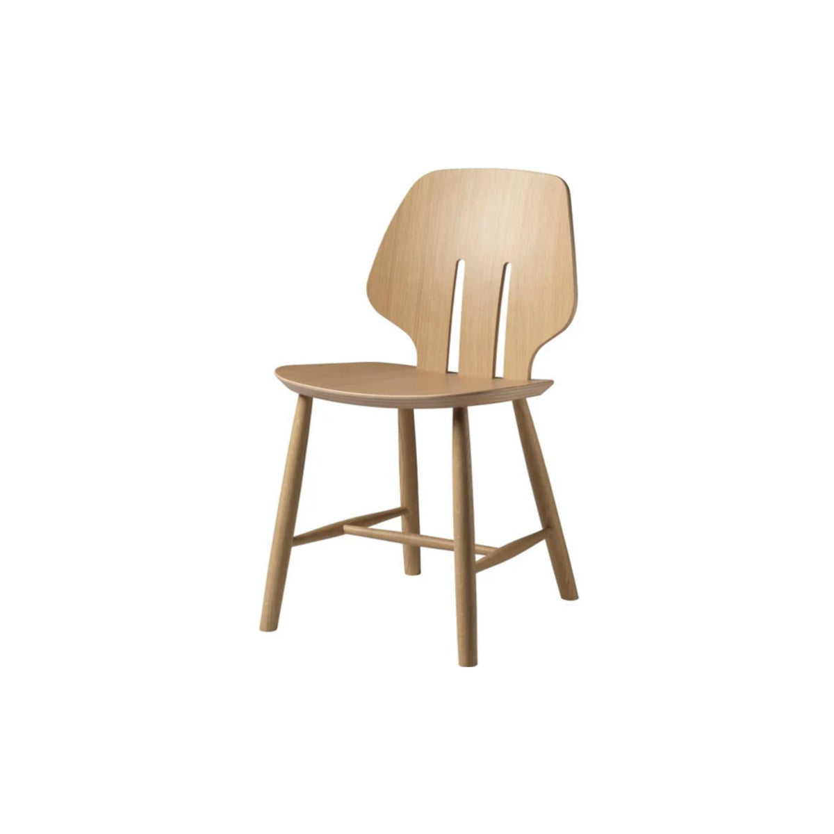 Chaise en bois - J67 Chêne laqué - Nad Yut