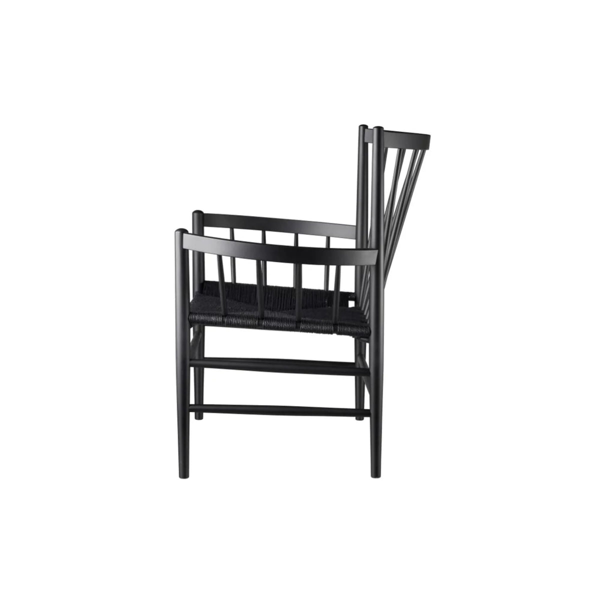 Chaise lounge en chêne et tissage - J82 - Nad Yut