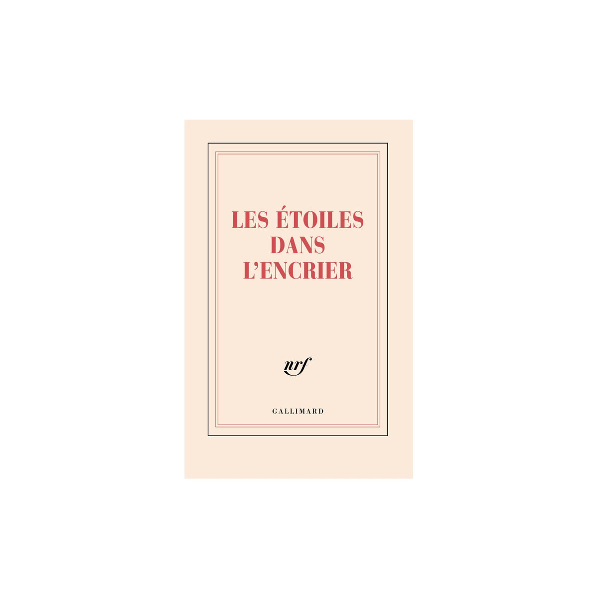Gallimard, Carnet de poche- Les Étoiles dans l'encrier