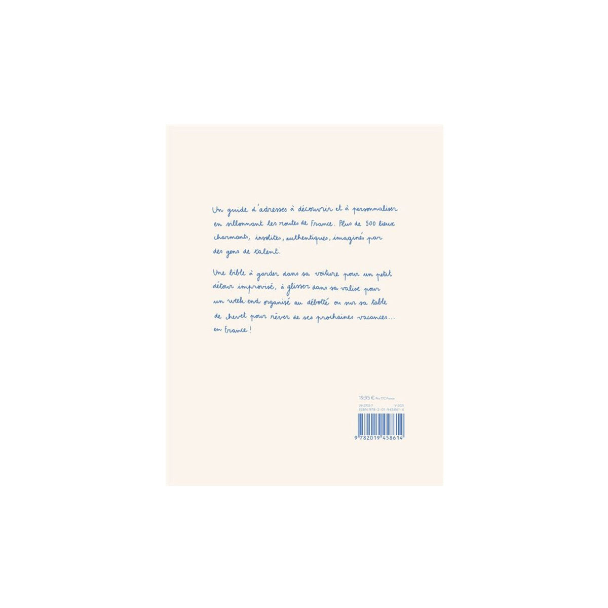 Zoé de Las Cases, Carnet du voyageur France