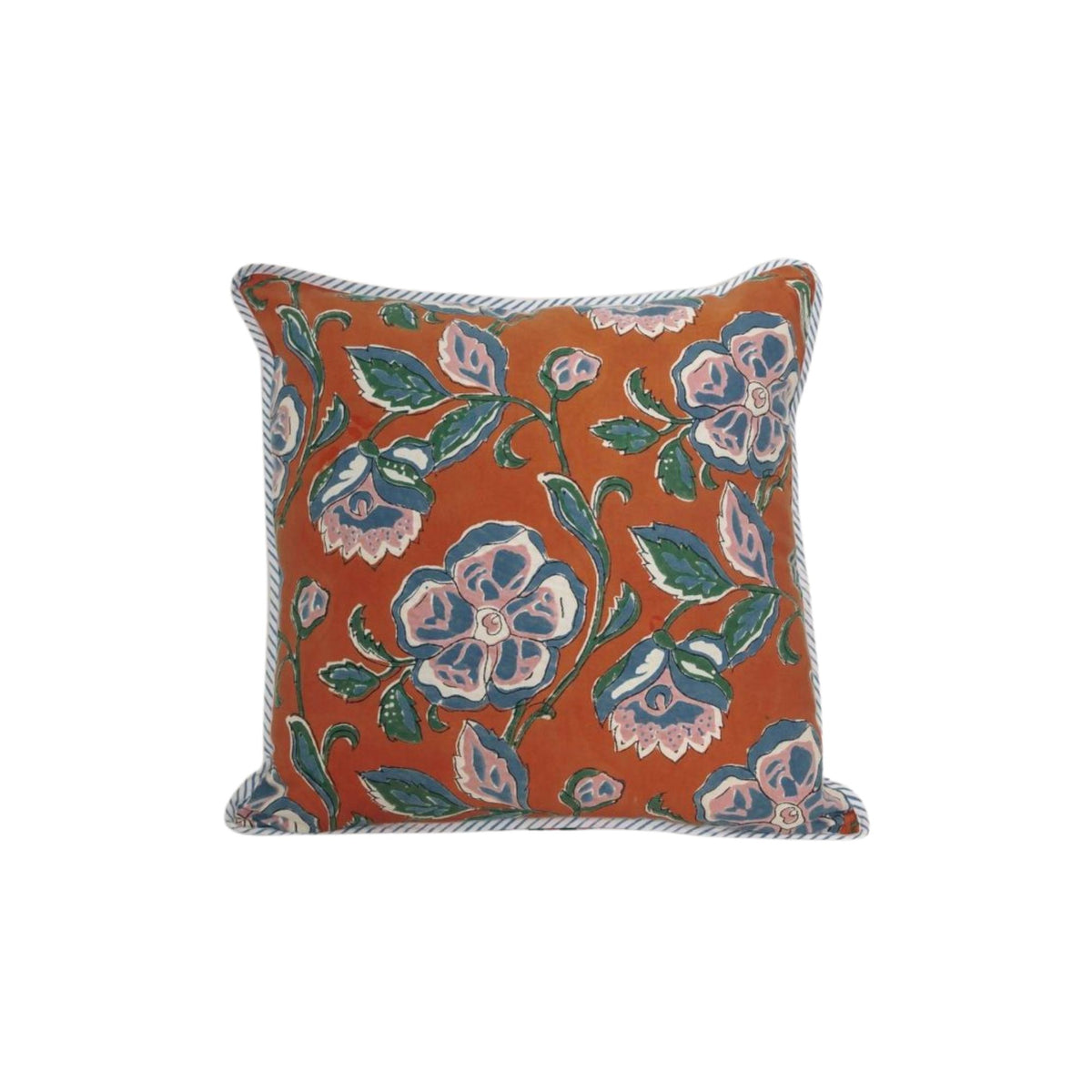 Jamini Design, Housse de coussin - Loni Orange- Carré 40x40