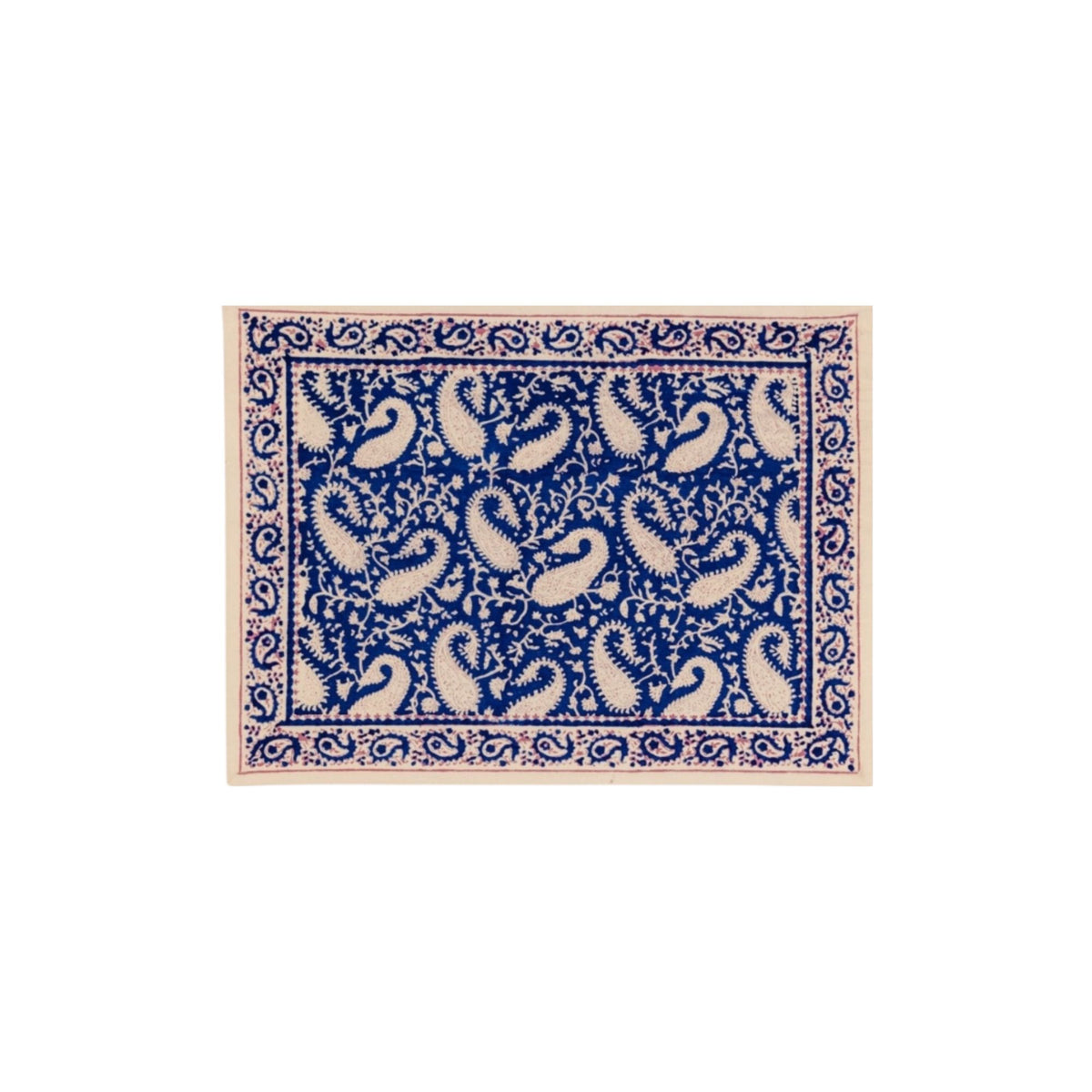 Jamini Design, Set de table - Paisley Bleu