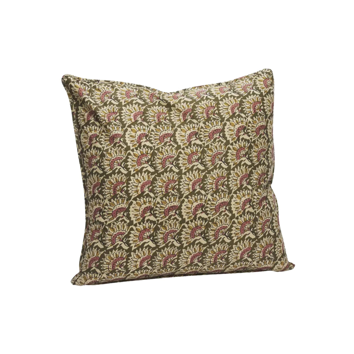 Madam Stoltz, Housse de coussin 50x50 - Olive