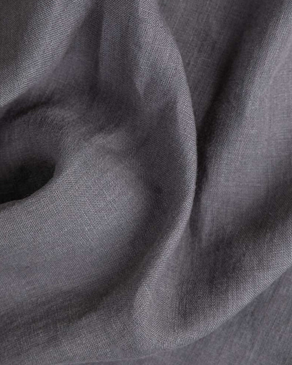 Magic Linen, Housse couette en lin - Charcoal gray