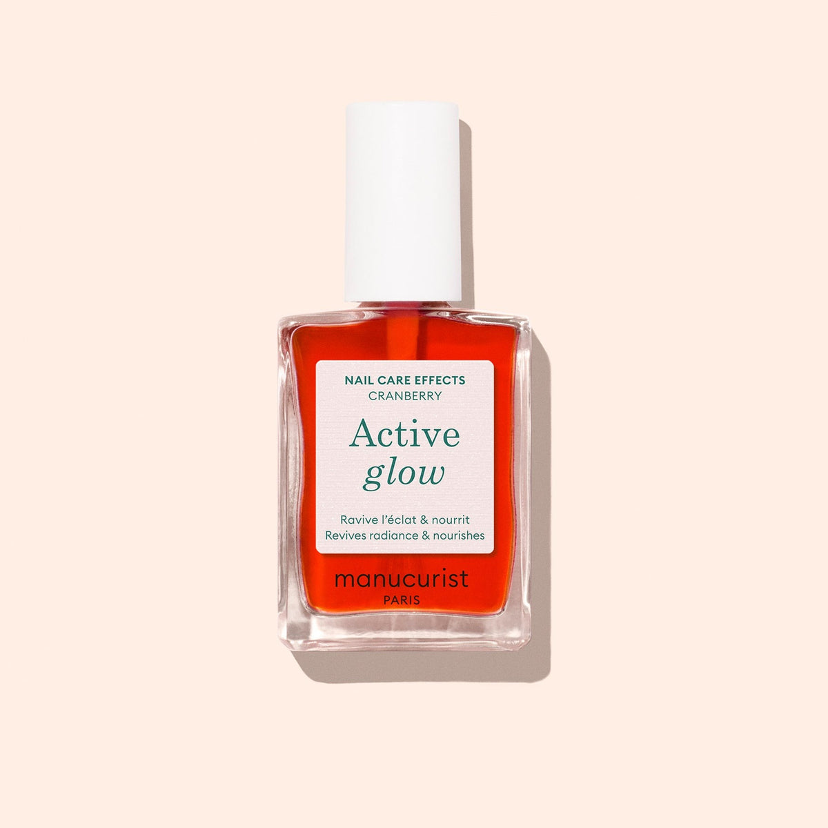 Manucurist, Vernis Active Glow - Cranberry