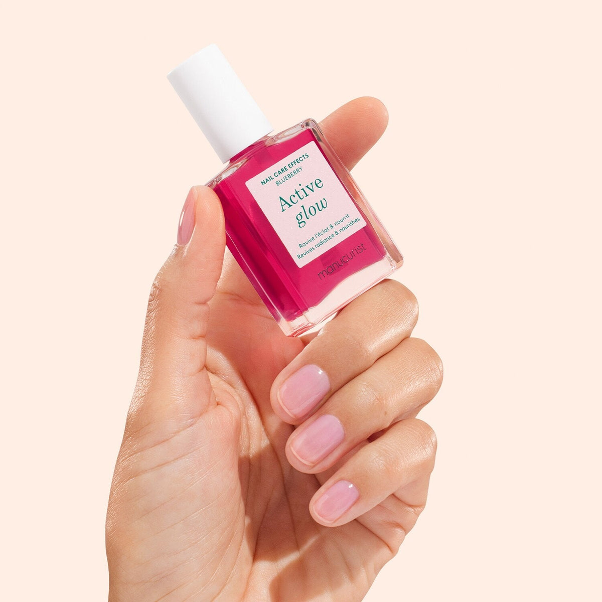 Manucurist, Vernis Active Glow - Raspberry