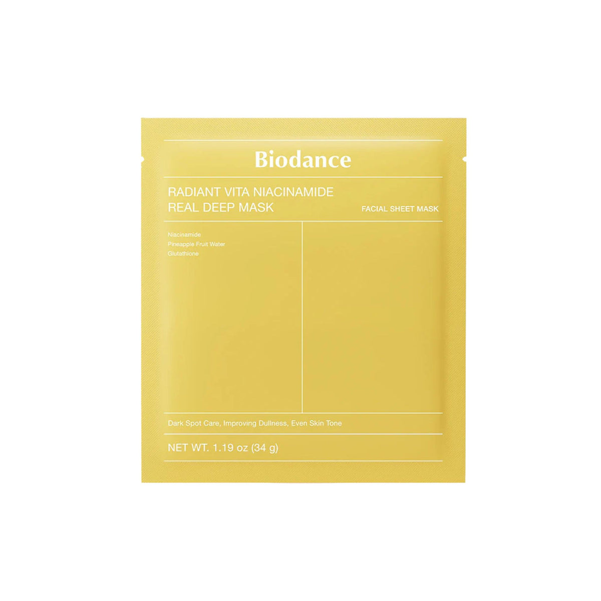 Biodance - Masque Radiant Vita Niacinamide Real Deep