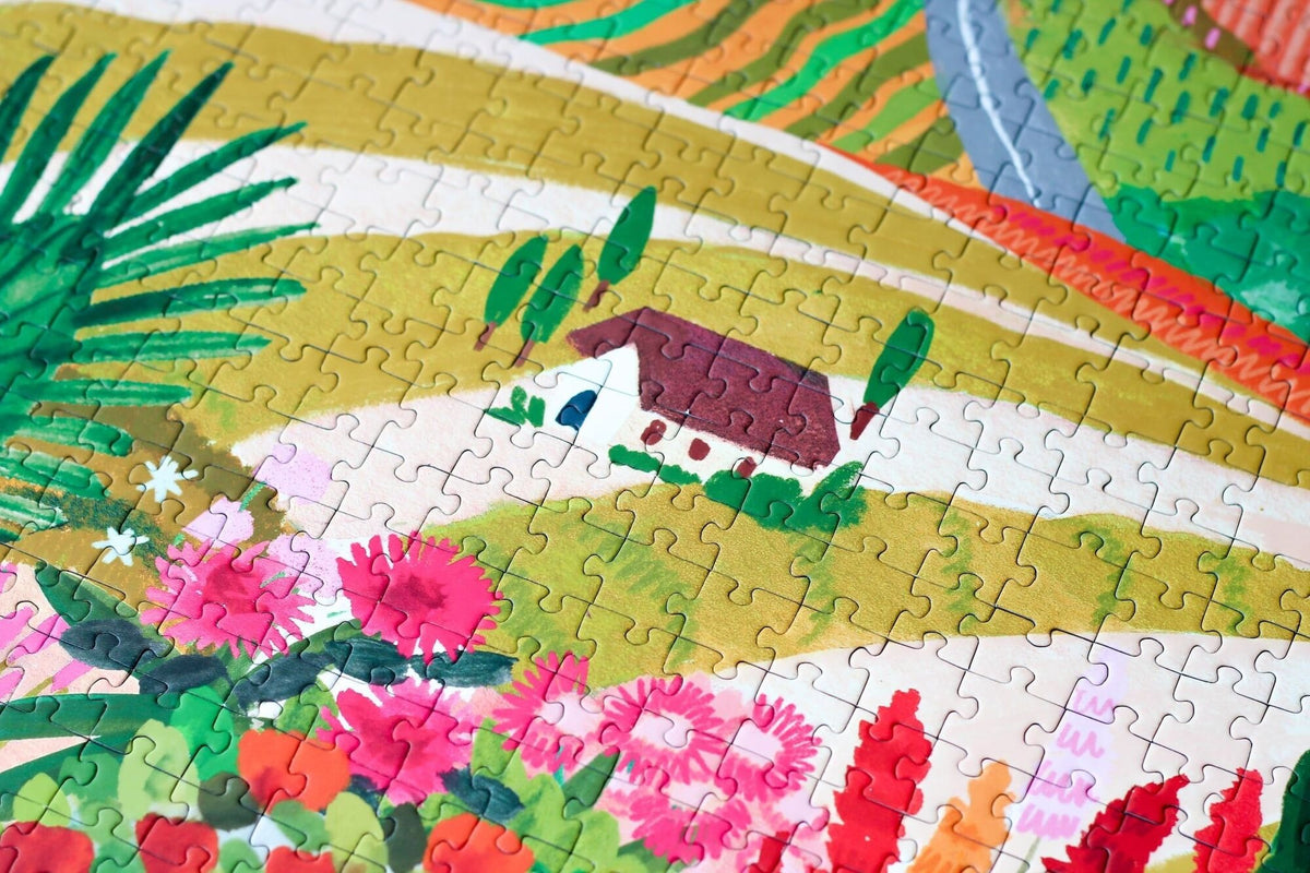 Puzzle Piecely 1000 pièces - Été dans les Pouilles