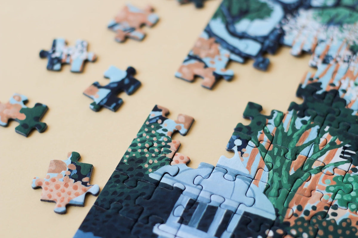 Puzzle Piecely 500 pièces - Osaka Castle
