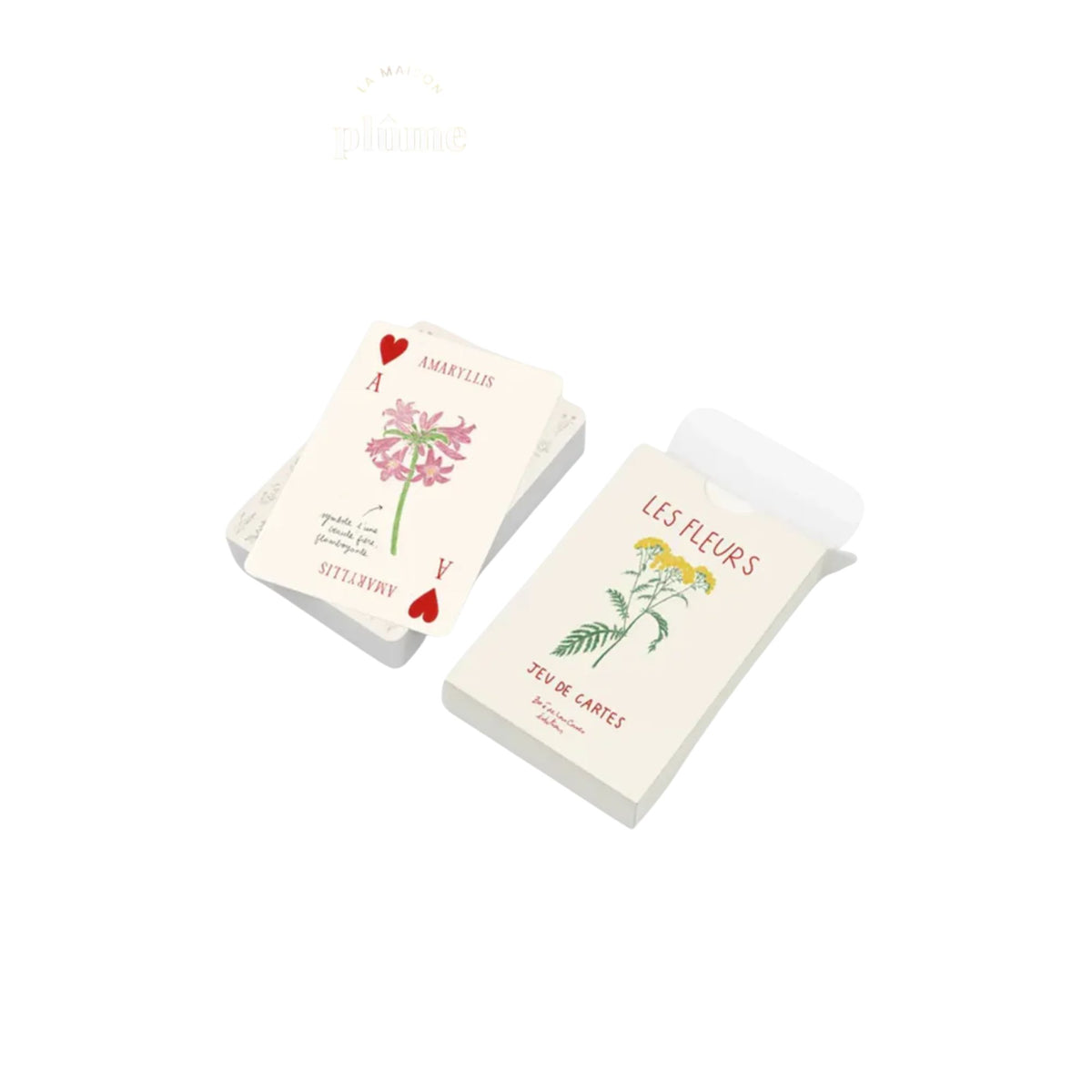 Zoé de Las Cases, Jeu de cartes Les fleurs
