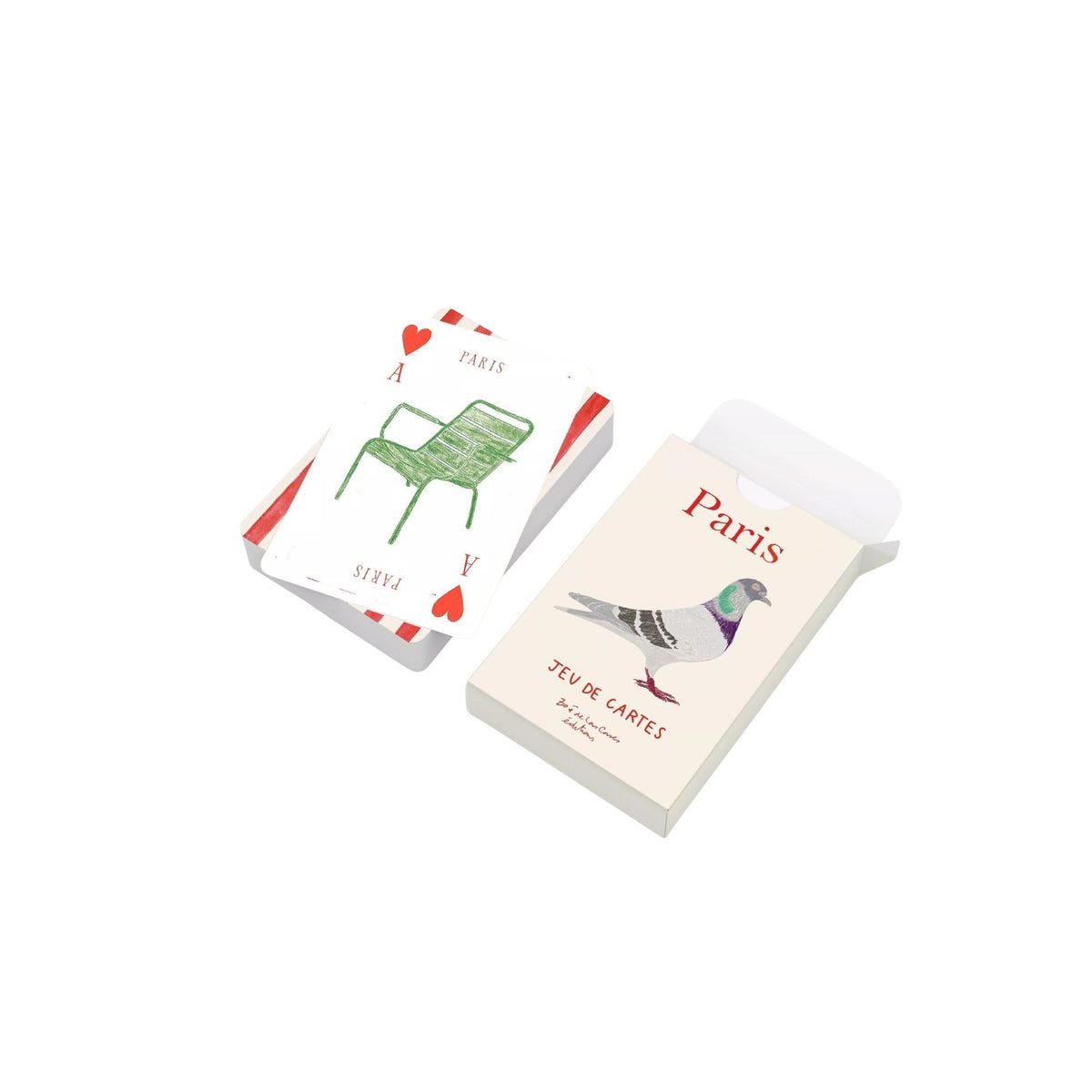 Zoé de Las Cases, Jeu de cartes Paris