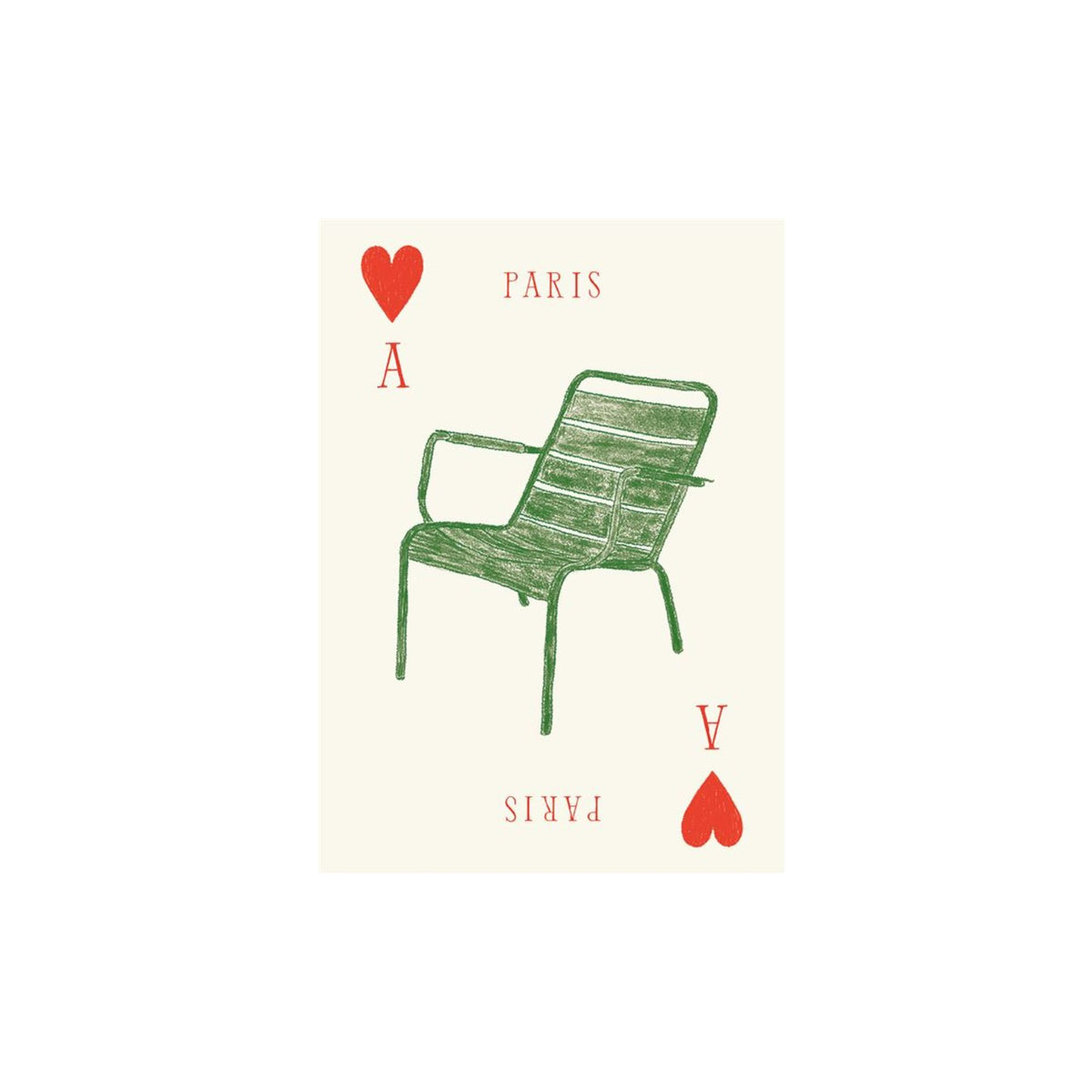 Zoé de Las Cases, Jeu de cartes Paris
