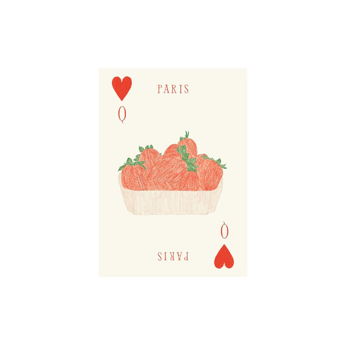 Zoé de Las Cases, Jeu de cartes Paris