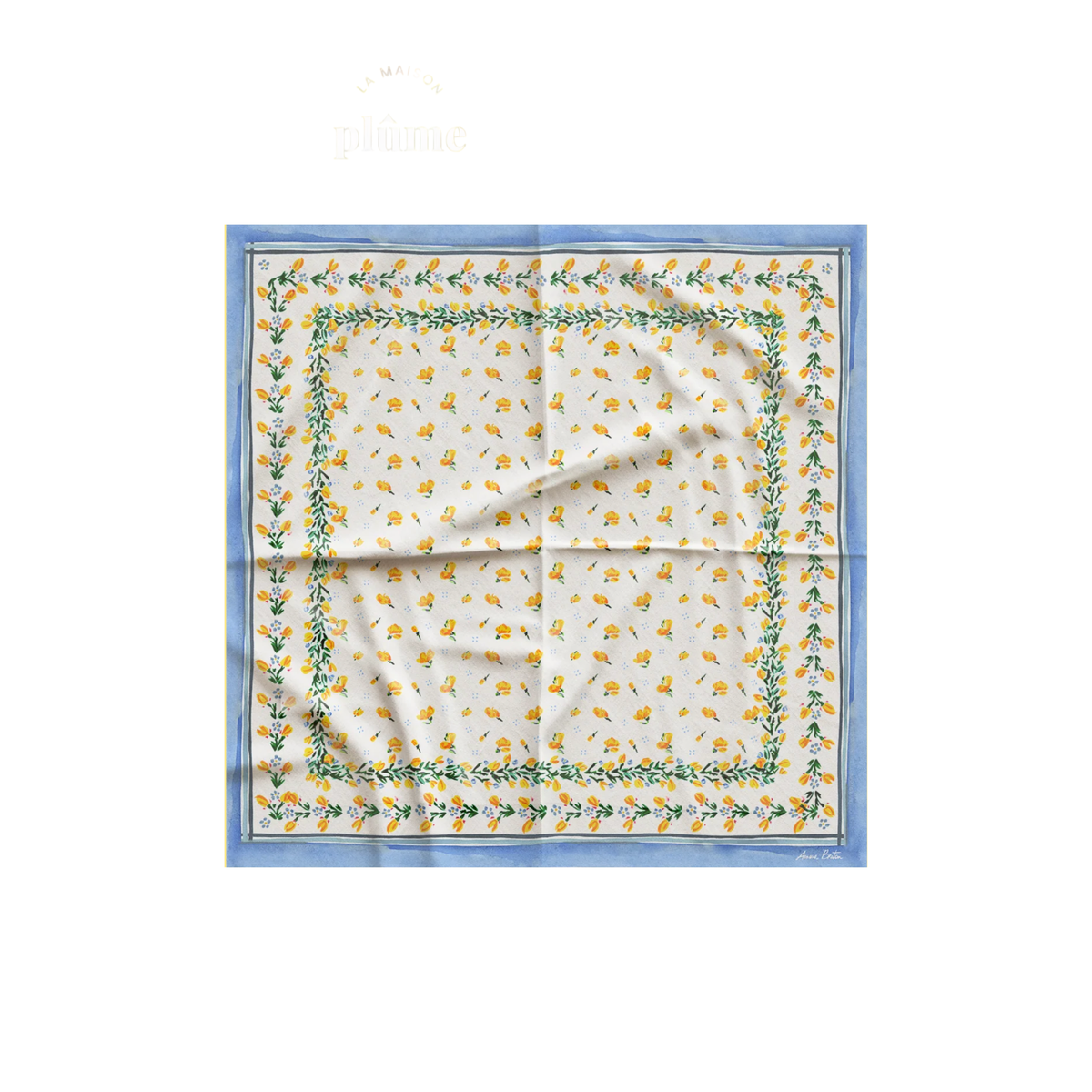 Foulard Amour Breton - Ajonc