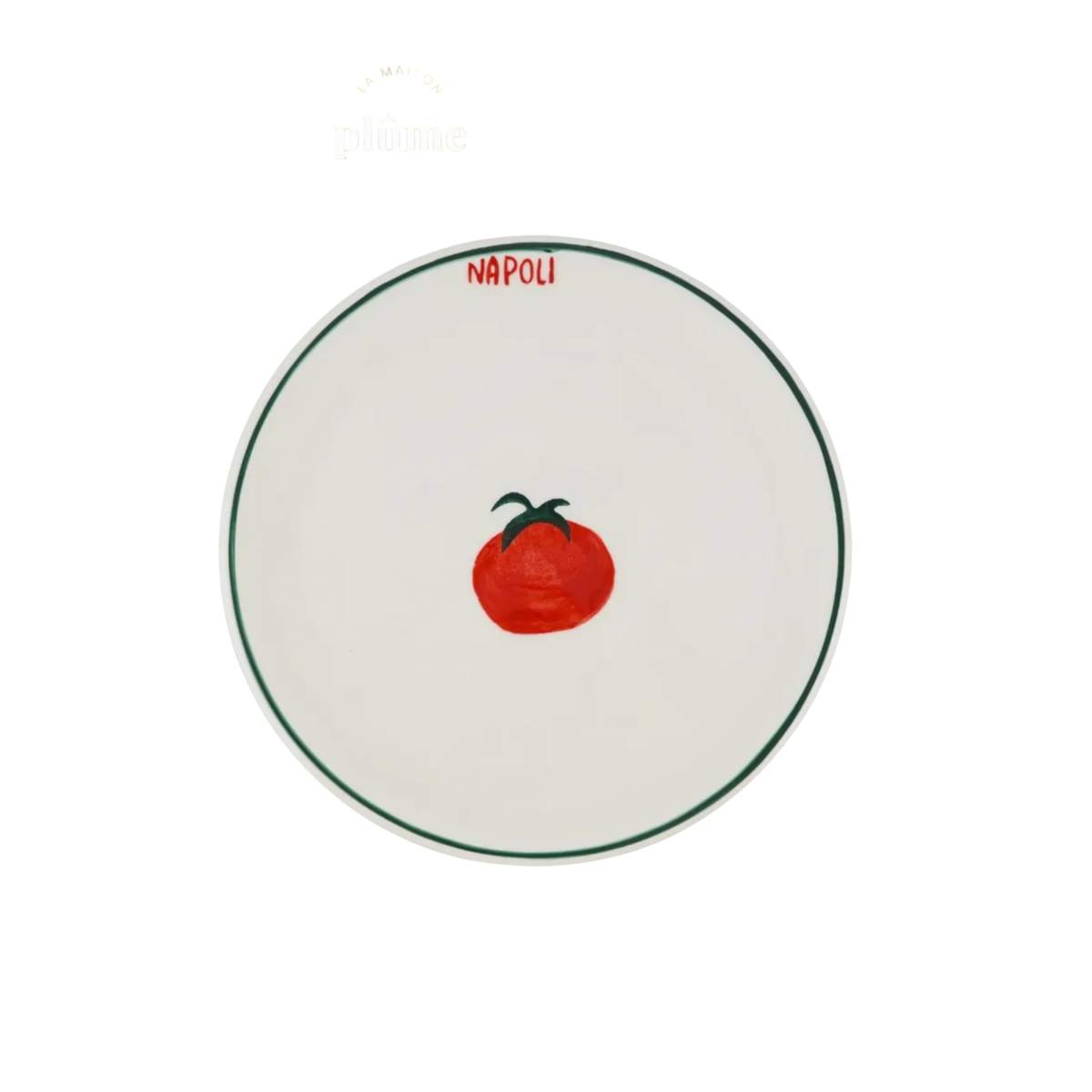Atelier Pistache, Assiette en céramique - Napoli