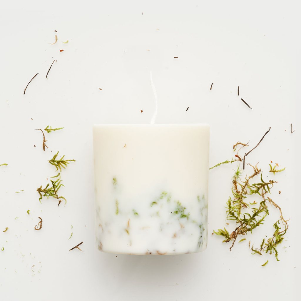 Bougie en cire naturelle - Mousse de forêt - Nad Yut