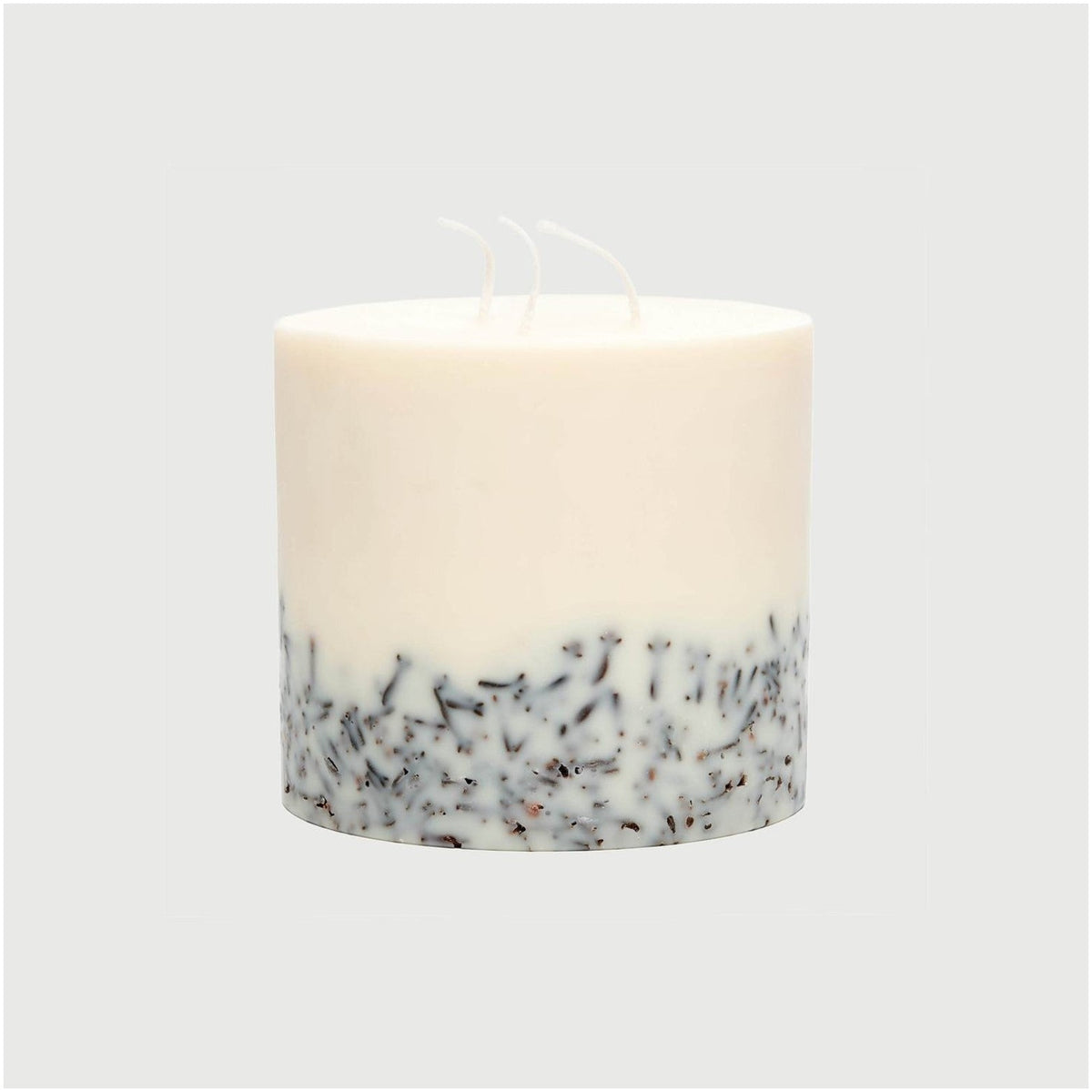 Bougie en cire naturelle triple mèche - Clous de girofle / Cloves - Nad Yut