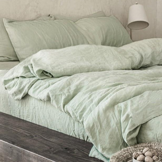 Taie d'oreiller Magic Linen - Sage green