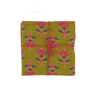 Serviette de table, Suzette à table - Jonquille Olive