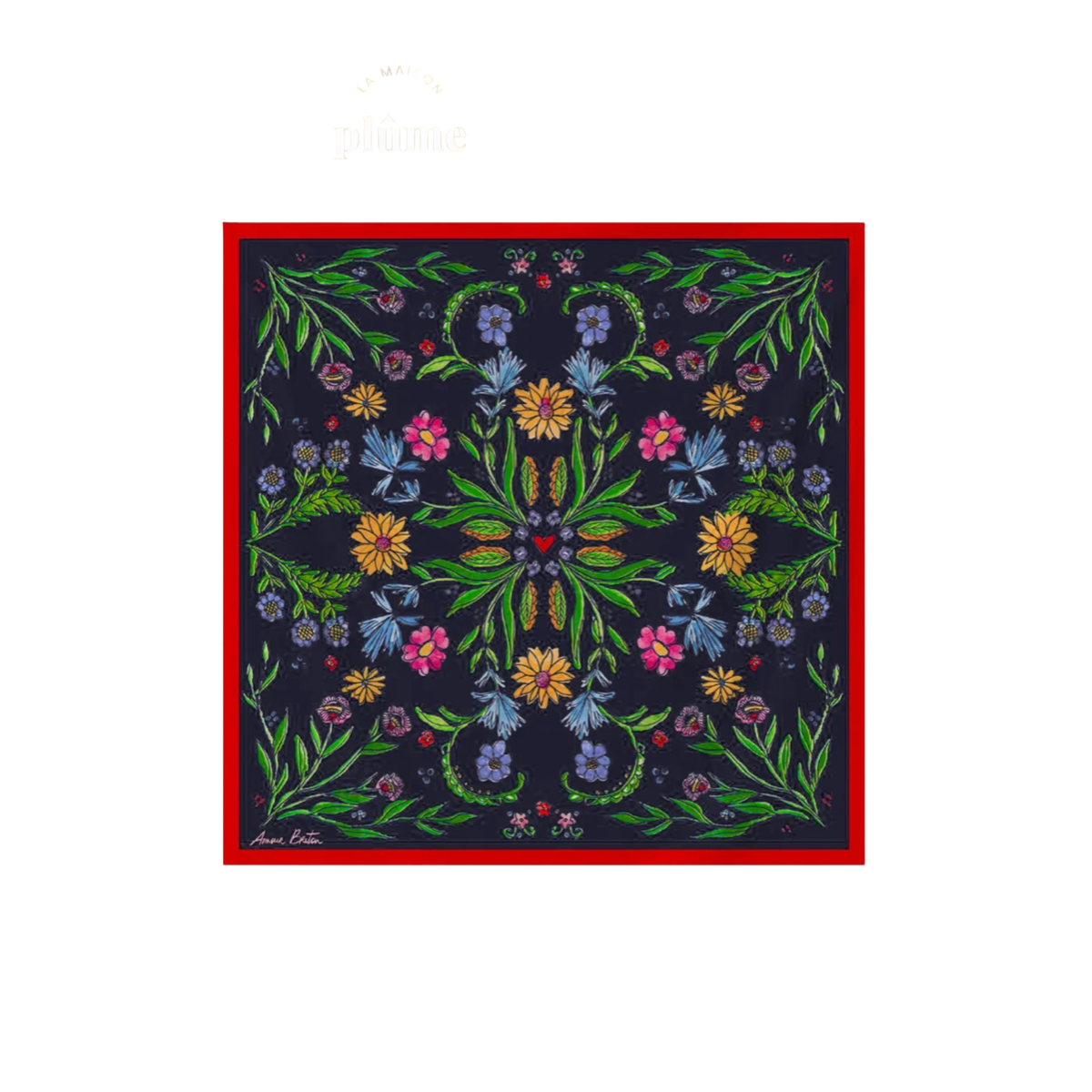 Foulard Amour Breton - Dentelle