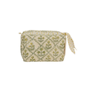 Paper Mirchi, Trousse de toilette - Treillis floral crème au beurre