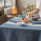 Magic Linen, Nappe en lin 150x250 - Gray Blue