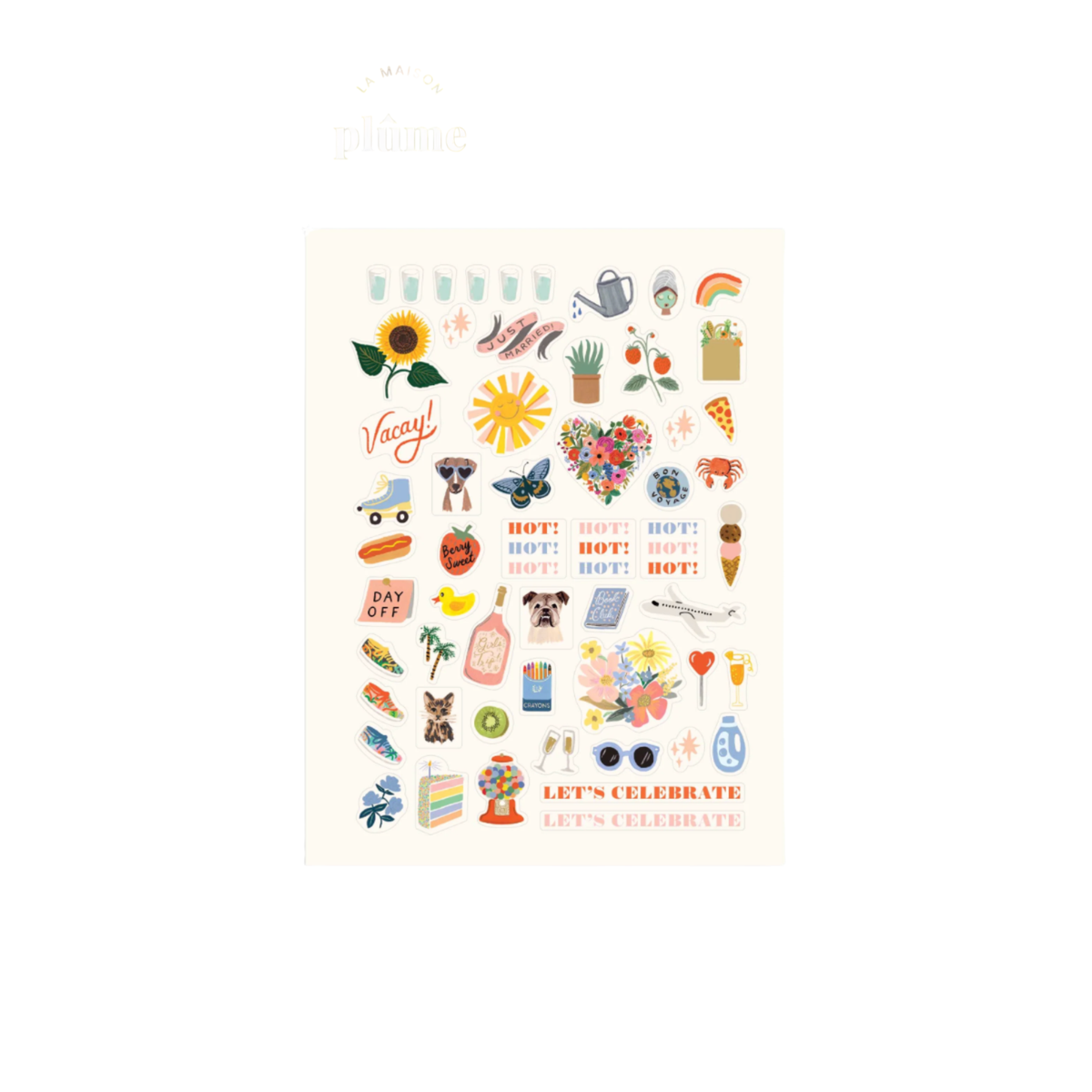 Planche de stickers, Rifle - Planner